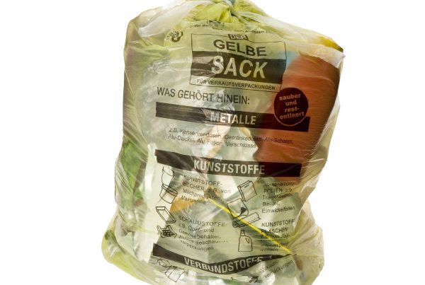 袋子和麻袋测试 -  Der Gelbe Sack Freigestellt-1