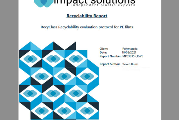 recyclability evaluation protocol for PE films